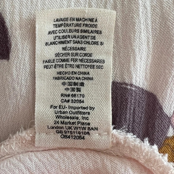 Free People Tree Swing Mini Tunic Dress Pearl Combo Size Small - Picture 8 of 8